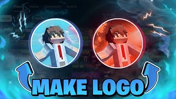 Make Minecraft Logo Like This in Android | How to make Minecraft channel logo 😍#minecraft #logo