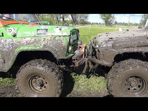UAZ на вояках глумится над NISSAN PATROL в жесткой форме OFF ROAD 4X4