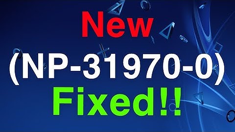 PS4  (NP-31970-0) FIX