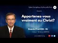 Appartenez vous vraiment au christ    pasteur henry linderman