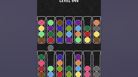 【Ball Sort Puzzle】Level.545