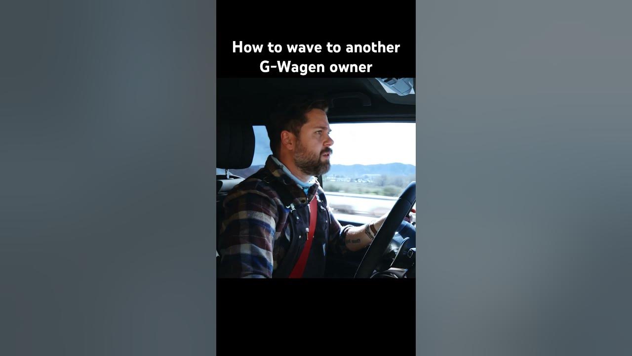 G-Wagen owners do it differently G-Wagen owners do it differently