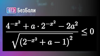 Популярная ошибка в задачах с заменой | параметр из варианта лицея ВШЭ #егэ2024