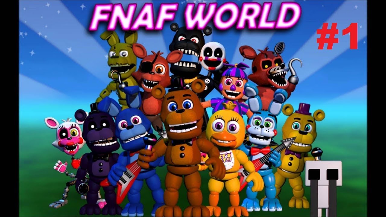 Lets Play: FNAF WORLD! (part 1) (ft/ Markiplier Offical) .