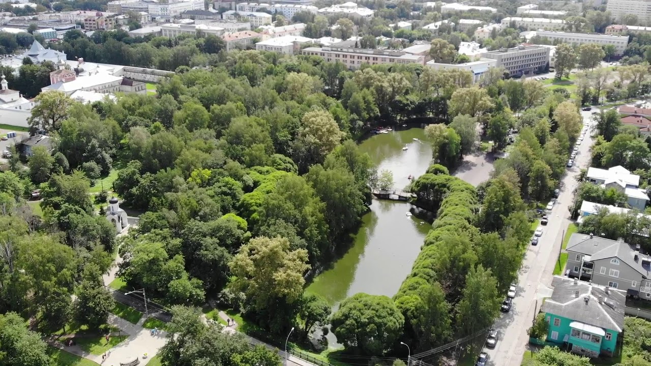 Вологда Кремлевский сад - YouTube