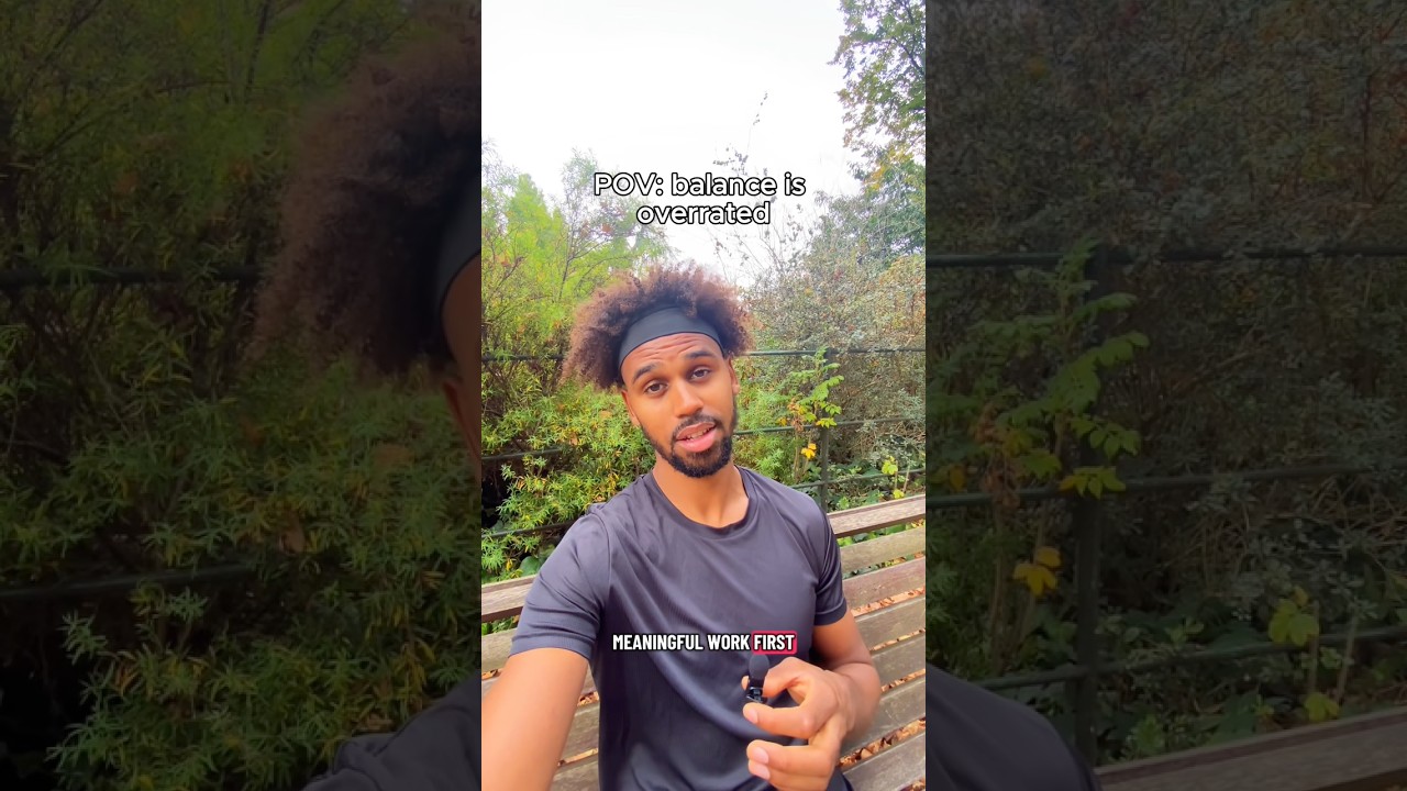 Balance means nothing if you’ve never tipped the scale. 