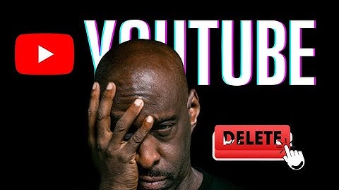 How to delete YouTube channel on Android phone 2024 (updated)