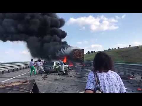 Авария на М4 ДОН 03.09.2017 в Воронежской области. Авария на М4 ДОН 03.09.2017 в Воронежской области.