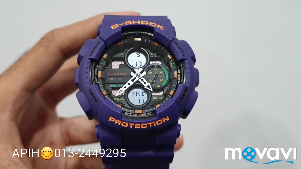 jam g shock ga 140