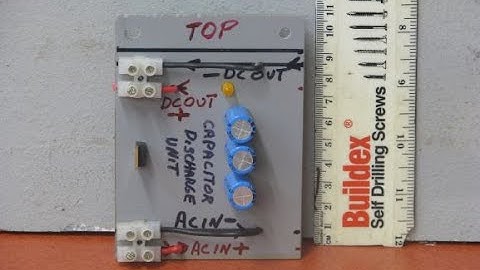 Capacitor Discharge Unit for Point Motors HO trains