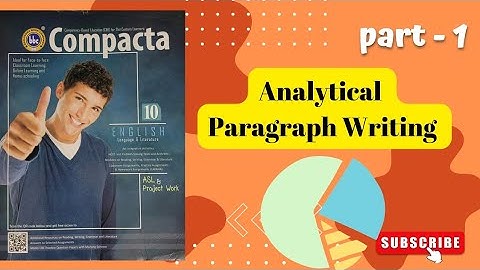 BBC Compacta class 10| Module 3|Writing 2|CA-25|Analytical para