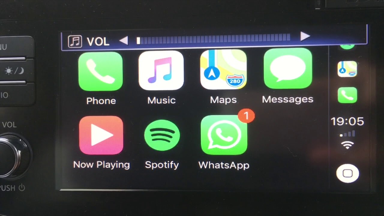 Nissan LEAF 2 Apple CarPlay review YouTube