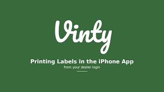 Label Printing From iPhone App screenshot 1
