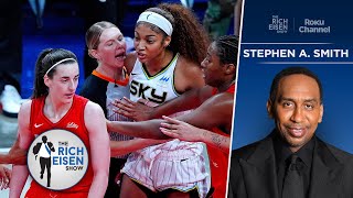 Stephen A. Smith: There's No Rivalry Between Caitlin Clark & Angel Reese | The Rich Eisen Show
