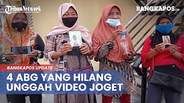 4 ABG Palembang yang Dilaporkan Hilang Malah Unggah Video Joget Bareng, Sang Ibu Menangis Melihatnya