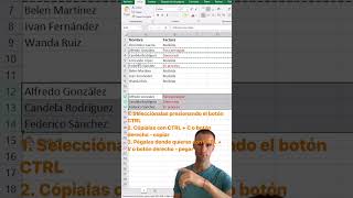 Pegar Filas No Adyacentes