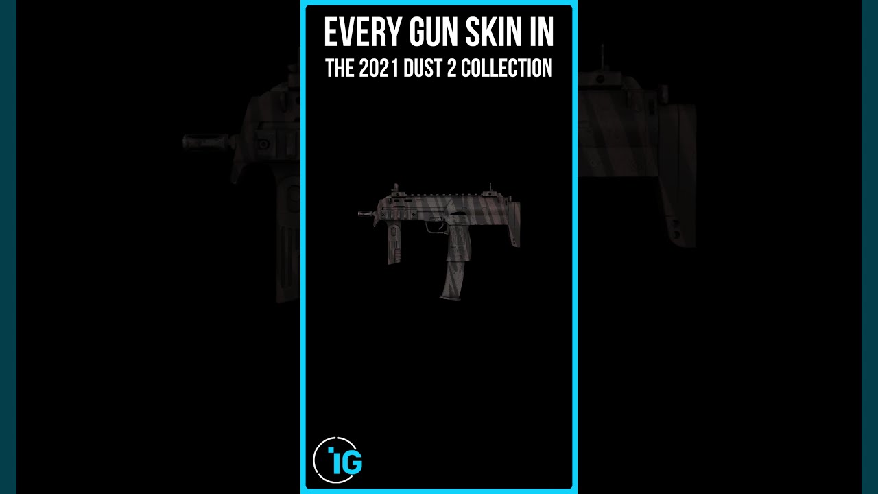 Every NEW WEAPON SKIN in the 2021 DUST 2 COLLECTION (CS:GO Operation Riptide)