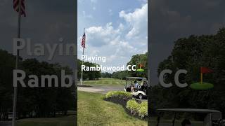 Playing Ramblewood CC ⛳️ #playinggolf #fore