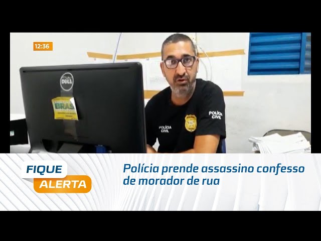 Polícia prende assassino confesso de morador de rua na Barra de São Miguel