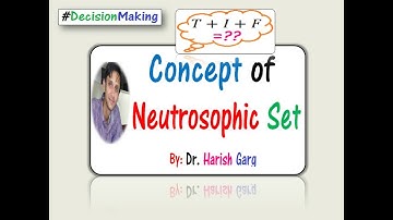 Concept of Neutrosophic Set