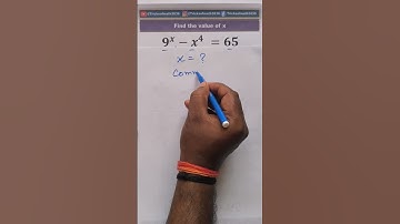 Find the value of X #mathematics #math #shorts #viral #maths #study