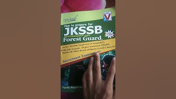 jkssb forest guard syllabus.