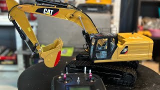 บิ้วเก็บงานใหม่ แม็คโครบังคับมือสองนอก K336 1/18 KABOLITE ไฮดรอลิคงบ 2 หมื่นปลาย RC excavator