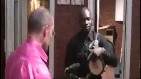 Matthew Ferraro Recording in Bamako Mali with Bassekou Kouyate -- Drumming