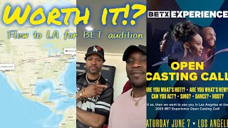 Live Was the BETX Open Casting Call Worth It | My Journey from Boston to LA Station Image