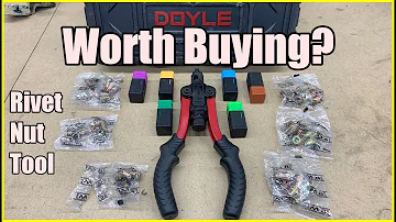 Doyle Rivet Nut Tool From Harbor Freight Review