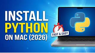 How to Install Python on MacOS in just 2 minutes - CS PathFinder 🚀