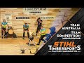 Team world record  stihl timbersports