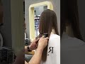 How brave are you? long to short haircut #shorts #haircut #asmr