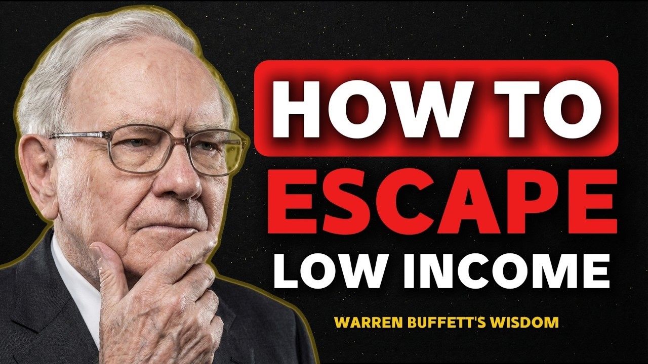 Warren Buffett: How to Escape Low Income. (The Poverty Loop) - YouTube