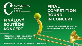 Concertino Praga 2022 – finálový soutěžní koncert