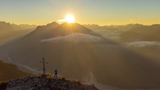 Einsame Bergtour im Lechtal - Über den Hallanderberg zur Schwarzhanskarspitze und Mahdspitze