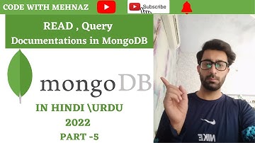 MongoDB CRUD Operation  Read or Queries the Documents into Collections in Hindi in 2022