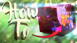How to make a 3D CUBE on VideoStar | Tutorial