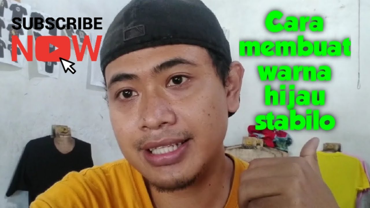 Cara mencampur warna  membuat warna  hijau  stabilo YouTube