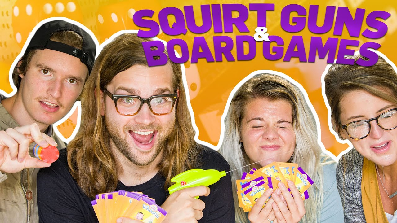 Who Knows Us Best? | Squirt Guns & Board Games - VLOG - YouTube