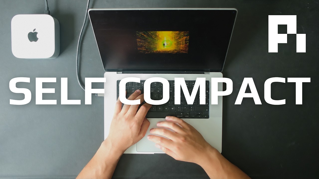 Self-Compact Pi Agent: ZERO HYPE Agentic Coding Devlog thumbnail