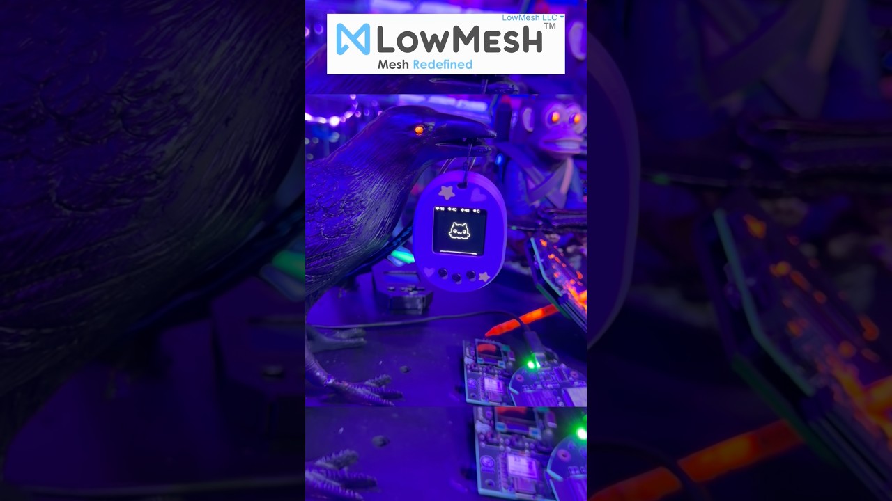 Pocket Meshie limited-edition DEF CON version. #defcon #meshtastic
