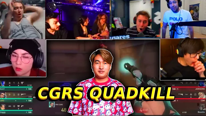 NA Streamers react to PRX CGRS INSANE PISTOL 4K against EG in VCT MASTERS TOKYO 2023 PRX vs EG