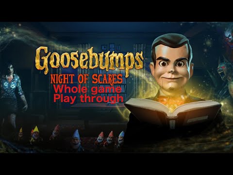 Goosebumps:Night of scares(full gameplay walkthrough)-No Commentary-