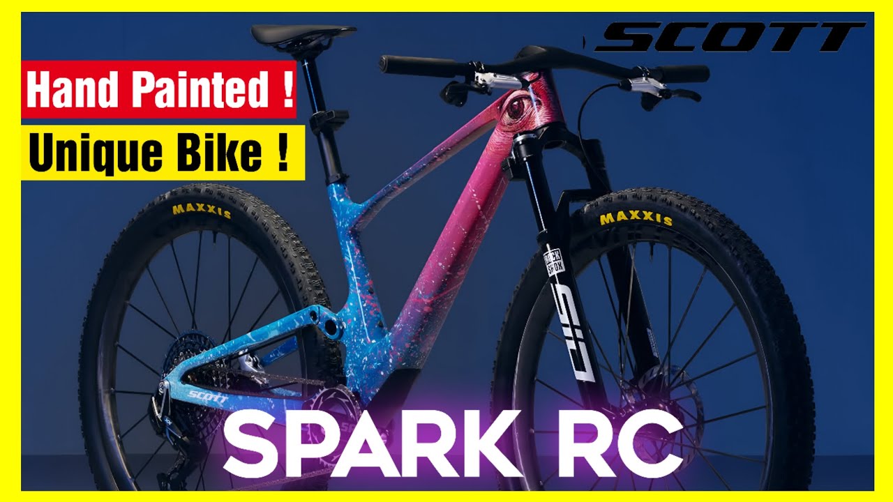 Scott Spark RC | Stunning Nino Schurter's Hand Painted Bike By