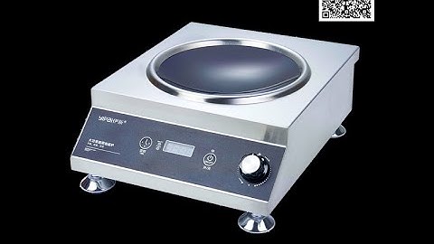 Bếp điện từ công nghiệp 3,5KW mặt lõm YP-350A