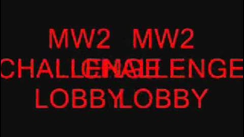 FREE MW2 CHALLENGE LOBBY PS3