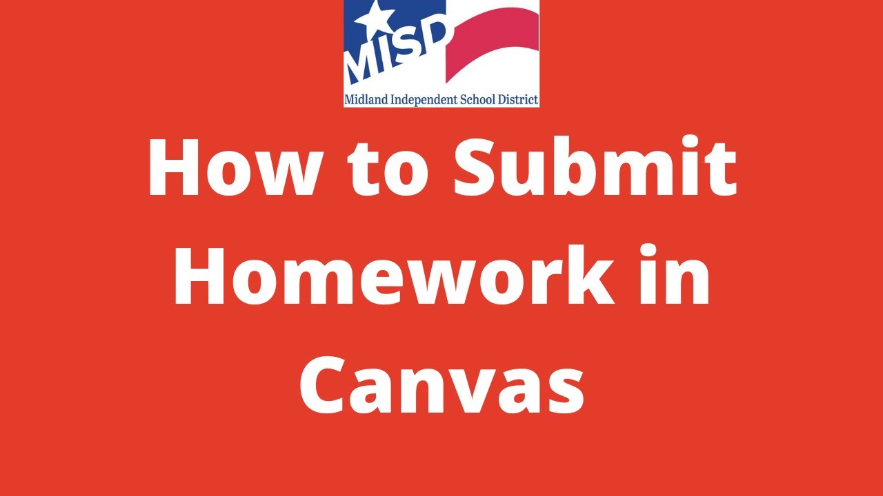 how to submit homework on canvas