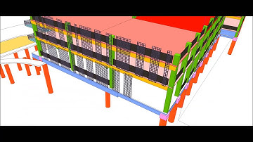 Brackenridge Parking Facility - SketchUp 4D Schedule