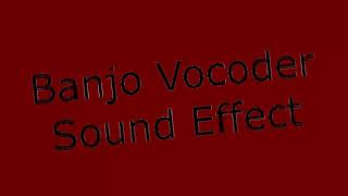 RQ: Banjo Vocoder Sound Effect